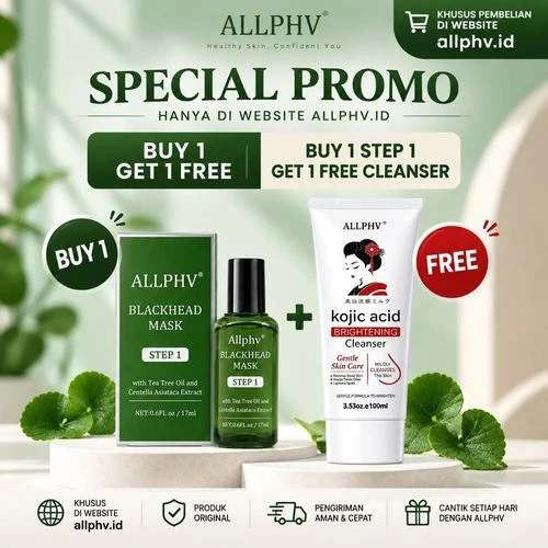 Allphv Blackhead Mask Masker Komedo Step 1